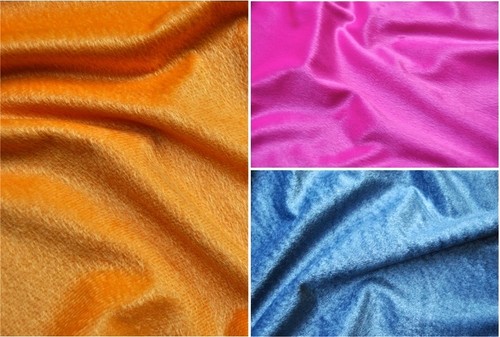 Stoffe tierfell unifarben - stoffe,