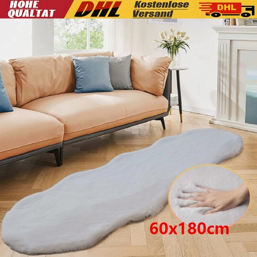 Xxl lammfell 180x60cm teppich - xxl,
