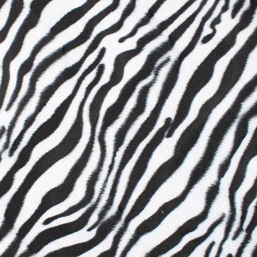 Tierfellimitat stoff zebra - tierfellimitat,